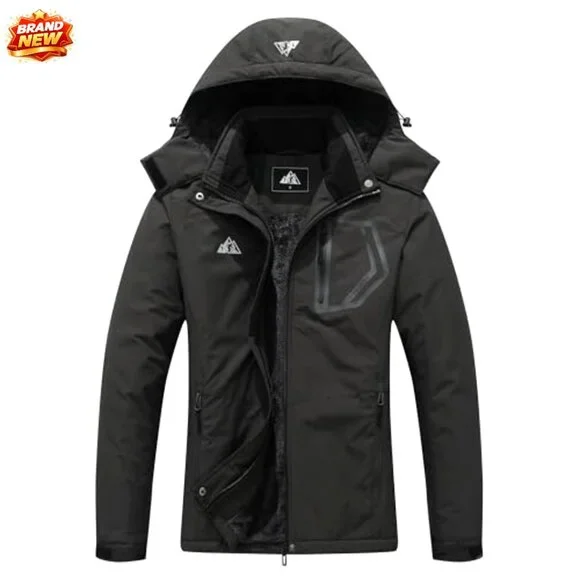 Waterproof Ski Snowboard Jacket Windproof Hooded Winter Coat - Picture 3 of 7